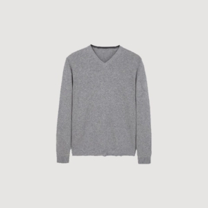 Textured cotton sweater